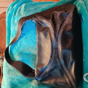 Antonio Melani black leather bag.